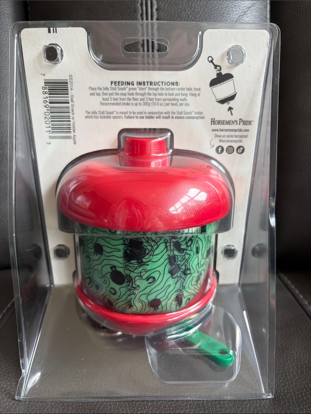 Jolly Stall Snack Treat Dispenser with Treat NWT - Picture 2 of 5